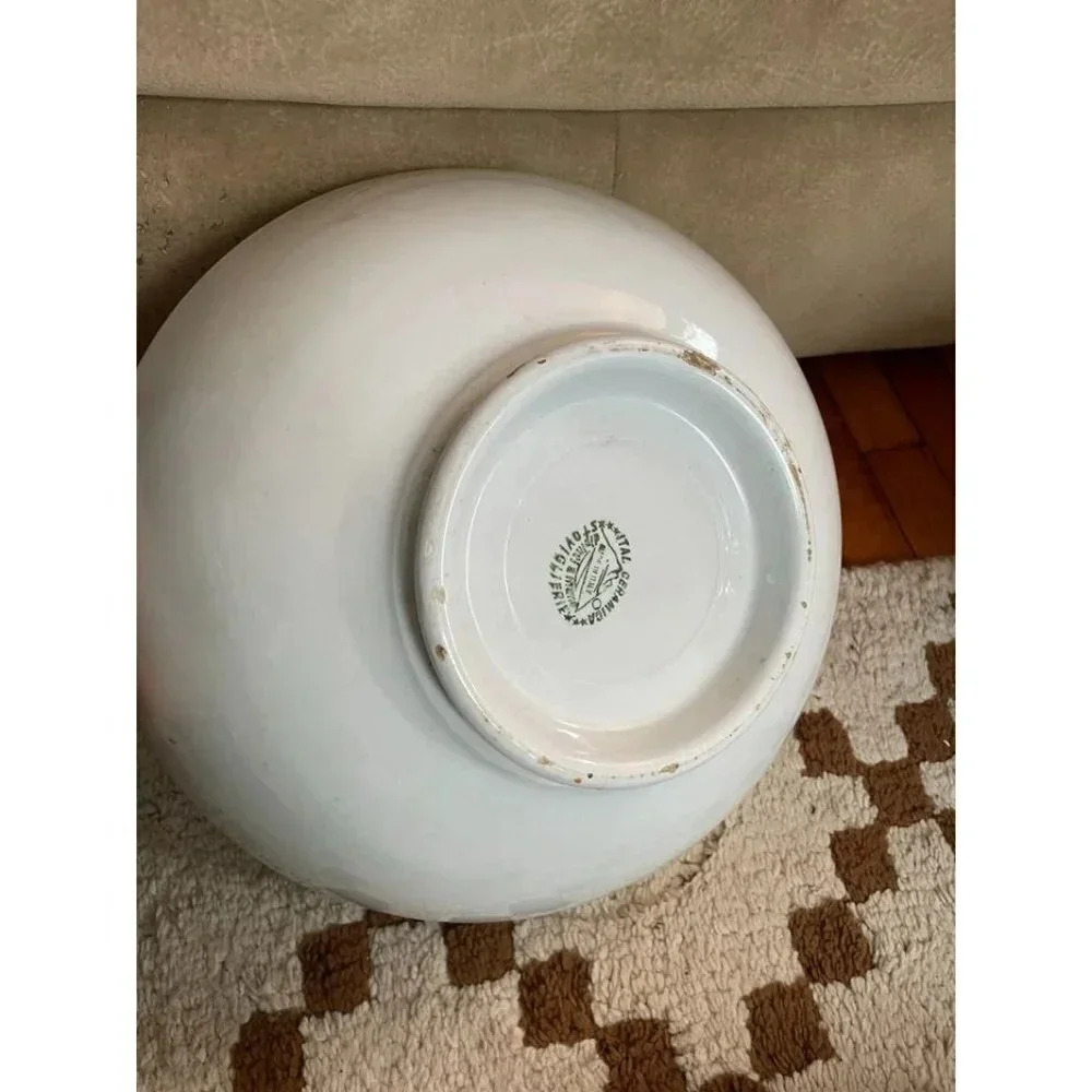 Italian Yellow Flower Bowl - Picture 7 of 10